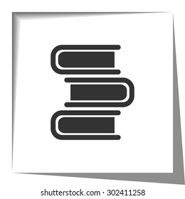 books paper cut out