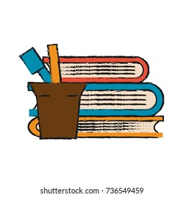 Books and pens