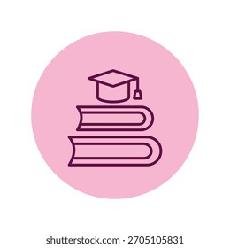 Books pentaglow , vector, pixel perfect, illustrator file 