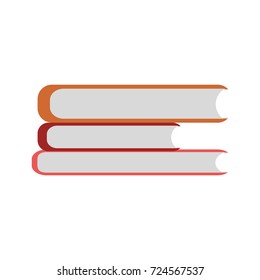 books pile icon image 