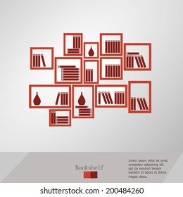 books placed on a bookshelf