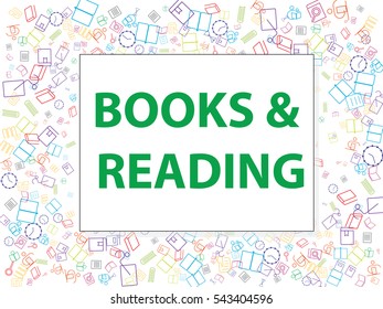 books and reading books image hours, documents and electronic media. abstract background for documents