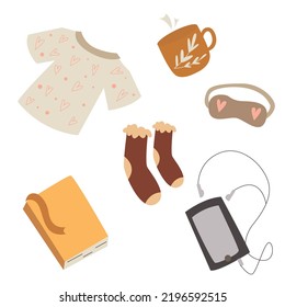 Books and reading set. Set of hand drawn vector illustrations.