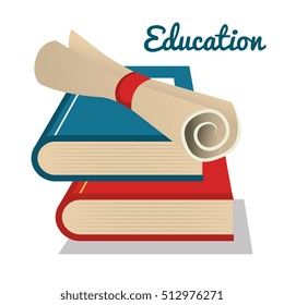 books school isolated icon