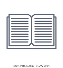 books school isolated icon