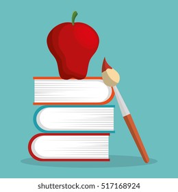 books school isolated icon