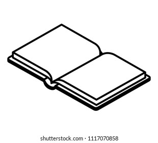 books school isometric icons