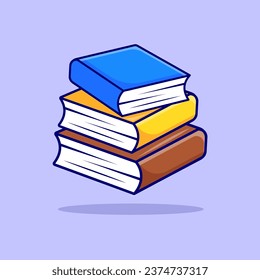 Books School, Learn Vector, Illustration, Isolated, Icon