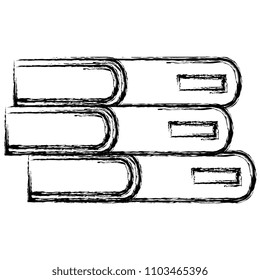 books school pile icon