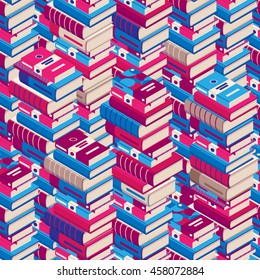 Books - Seamless Vector Pattern