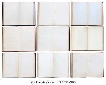 books set, vector