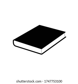 Books spec'd icon. Book icon vector illustration on white background. eps 10
