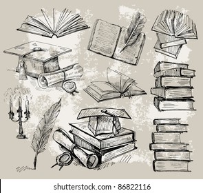 Books stack