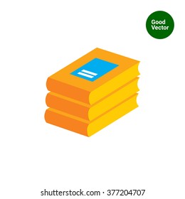 Books stack icon