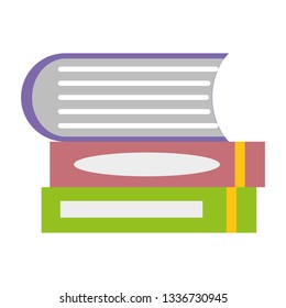 books stacked education