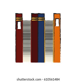 books stacks icon