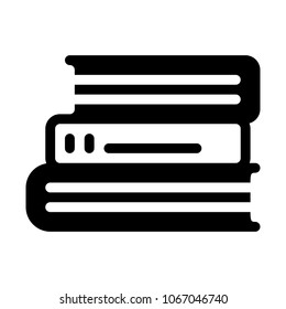 Books Staked Up