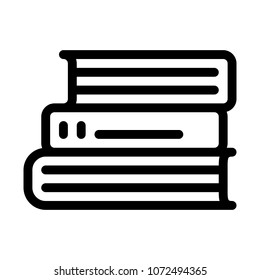 Books Staked Up
