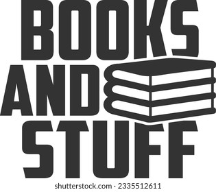 Books And Stuff - Tote Bag