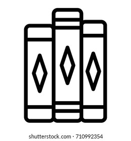 books symbol icon