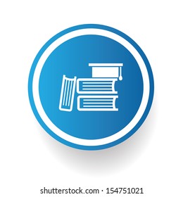Books symbol,vector
