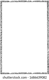Libros utilizados en este estrecho borde, dibujo de líneas antiguas o ilustración de grabado.