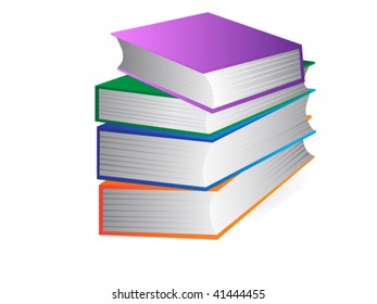 books vector