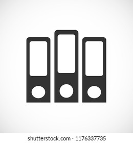 books vector icon 10 eps