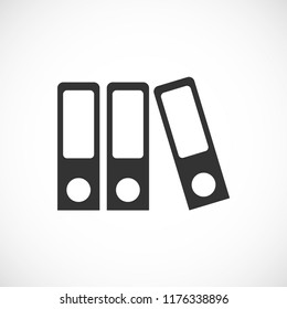 books vector icon 10 eps