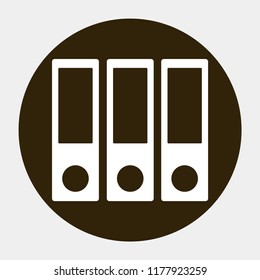 books vector icon 10 eps