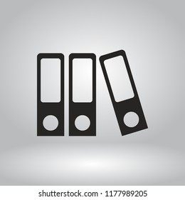 books vector icon 10 eps