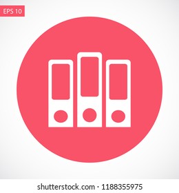 books vector icon 10 eps
