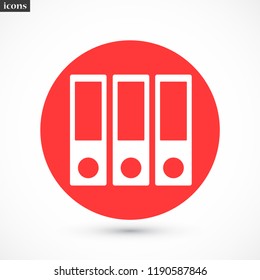 books vector icon 10 eps