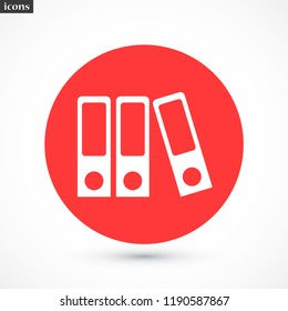 books vector icon 10 eps