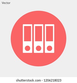 books vector icon 10 eps