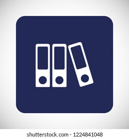 books vector icon 10 eps