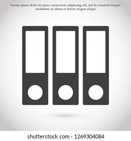 books vector icon 10 eps