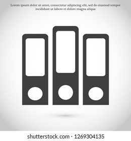 books vector icon 10 eps