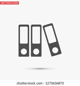 books vector icon 10 eps
