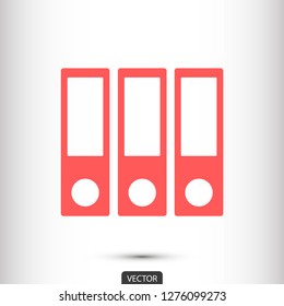 books vector icon 10 eps