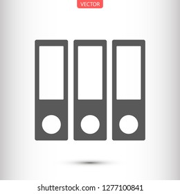 books vector icon 10 eps