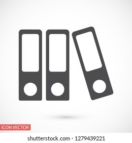 books vector icon 10 eps