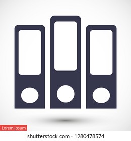 books vector icon 10 eps