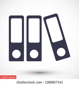 books vector icon 10 eps