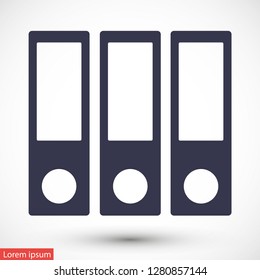 books vector icon 10 eps