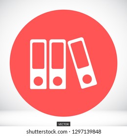 books vector icon 10 eps