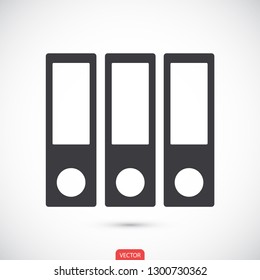 books vector icon 10 eps
