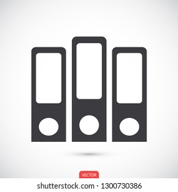 books vector icon 10 eps