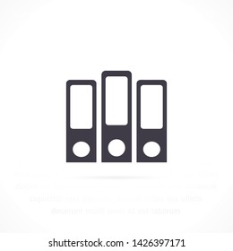 books vector icon 10 eps , Lorem ipsum Flat design