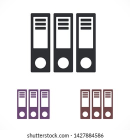books vector icon 10 eps , Lorem ipsum Flat design